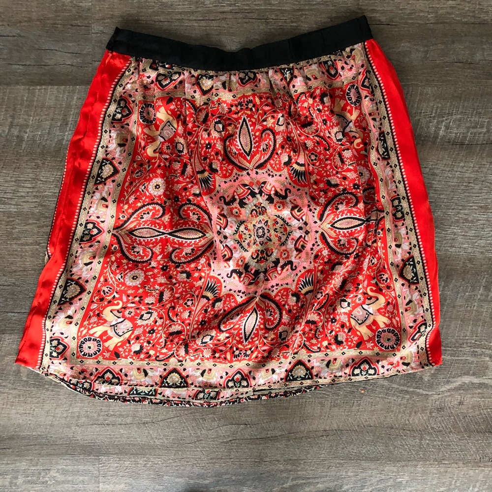 Francesca’s boho midi skirt